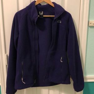 Purple North Face jacket